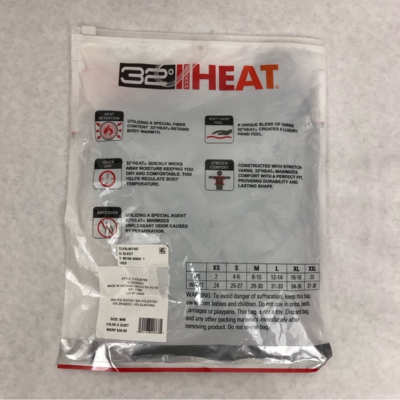 NEW 32 Degrees Cozy Heat Extra Warm Leggings, Size Medium, Gray - Picture 3 of 4